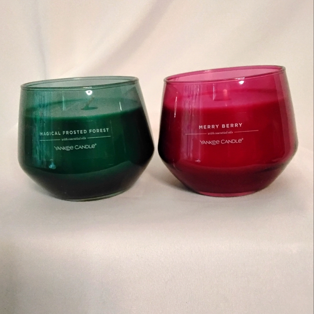 Yankee Candle Studio Collection Merry Berry and Balsam & Cedar